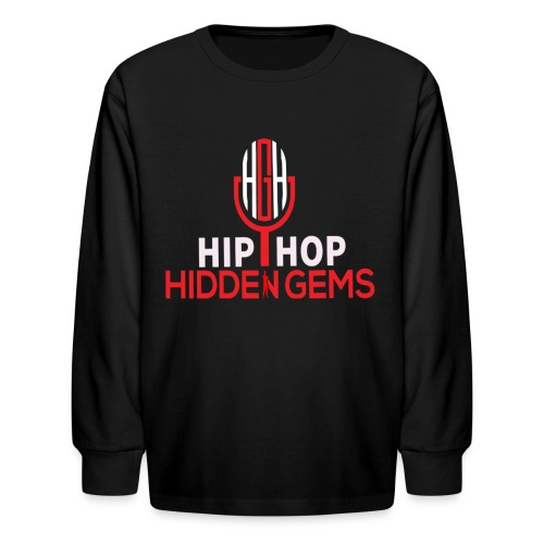 Hip Hop Hidden Gems - Kids' Long Sleeve T-Shirt