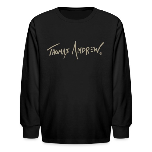 Thomas Andrew Signature_d - Kids' Long Sleeve T-Shirt