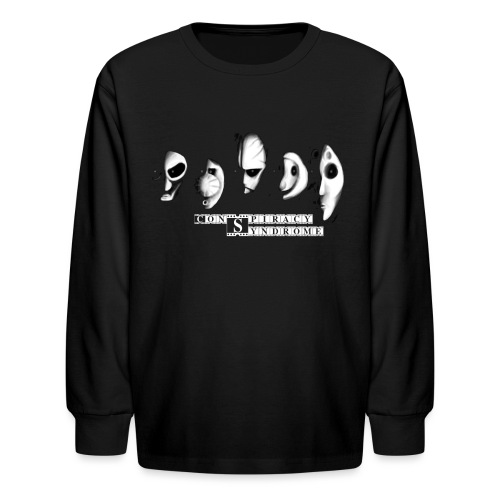 conspiracy syndrome - Kids' Long Sleeve T-Shirt