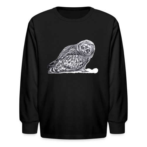 Owl snow - Kids' Long Sleeve T-Shirt