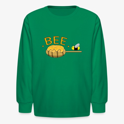 Bee design - Kids' Long Sleeve T-Shirt