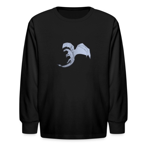 Gray Dragon - Kids' Long Sleeve T-Shirt