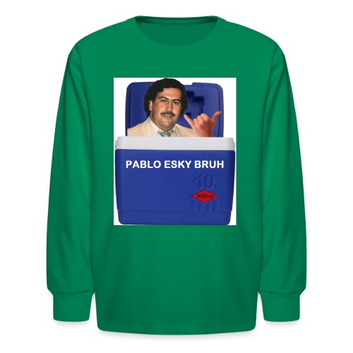 Pablo Esky Bruh - Kids' Long Sleeve T-Shirt