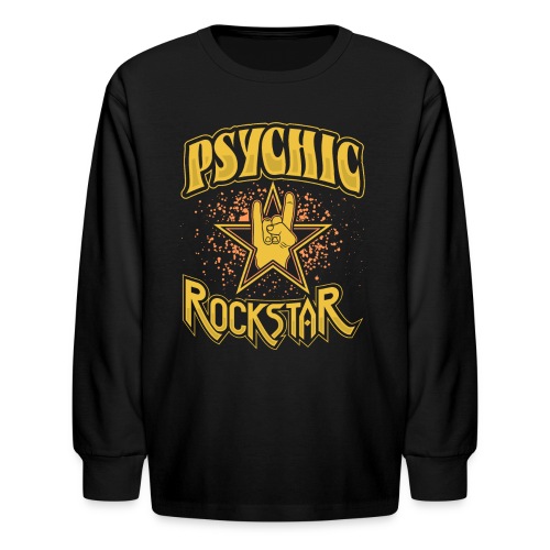 Psychic Rockstar - Kids' Long Sleeve T-Shirt