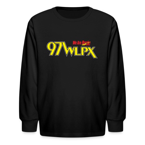 97 WLPX - We are Rock! - Kids' Long Sleeve T-Shirt