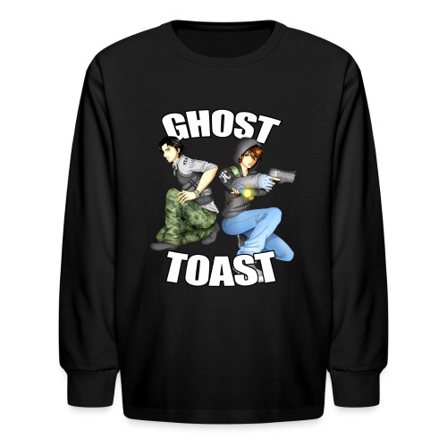 Ghost Toast - Kids' Long Sleeve T-Shirt