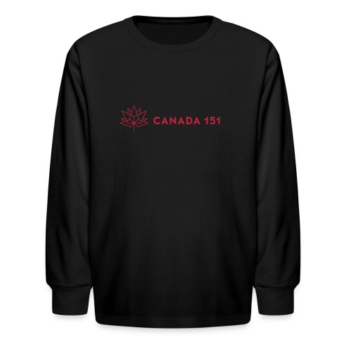 Canada 151 - Kids' Long Sleeve T-Shirt