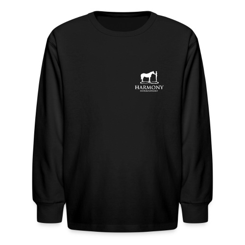 Harmony Horsemanship Whit - Kids' Long Sleeve T-Shirt