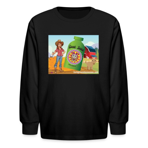 Nicole Sauce's Goat Juice - Kids' Long Sleeve T-Shirt