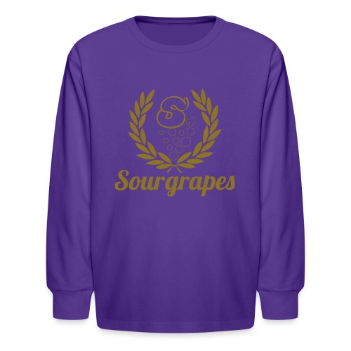 Soul of Grapes - Kids' Long Sleeve T-Shirt