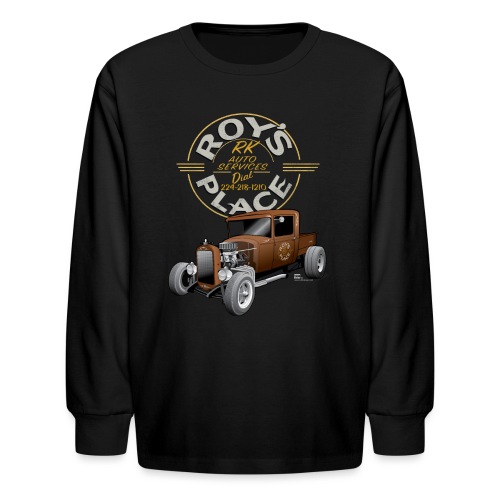 RoysRodDesign052319_4000 - Kids' Long Sleeve T-Shirt