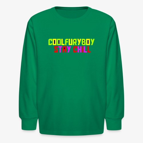 CoolFuryBoy - Kids' Long Sleeve T-Shirt