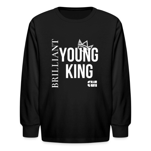 CAM, Young King - Kids' Long Sleeve T-Shirt
