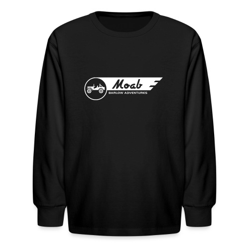 Barlow Adventures Moab Logo - Kids' Long Sleeve T-Shirt
