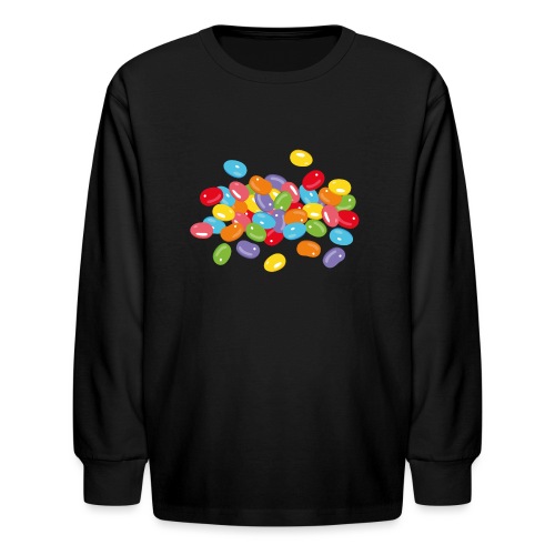 Easter Jelly Beans Sweets Candy Cute - Kids' Long Sleeve T-Shirt