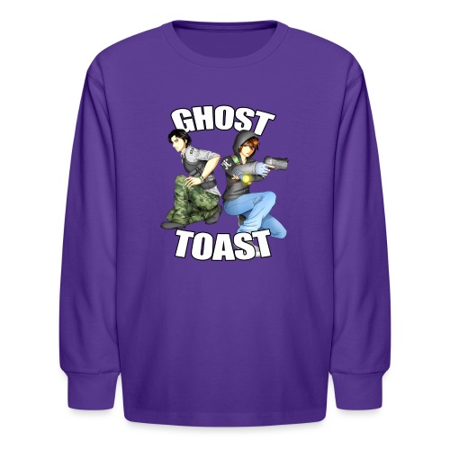 Ghost Toast - Kids' Long Sleeve T-Shirt