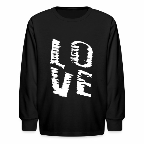 The True Love Is Everywhere! - Couple Gift Ideas - Kids' Long Sleeve T-Shirt