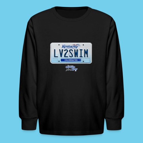 KY license plate - Kids' Long Sleeve T-Shirt