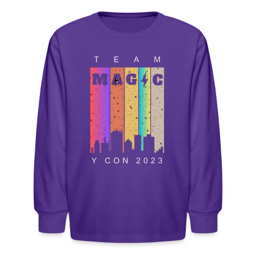 Team Magic Y Con 2023 - Kids' Long Sleeve T-Shirt