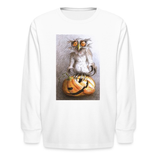 Vampire Owl - Kids' Long Sleeve T-Shirt