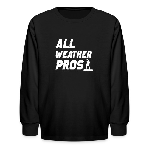Messenger 841 All Weather Pros Logo T-shirt - Kids' Long Sleeve T-Shirt