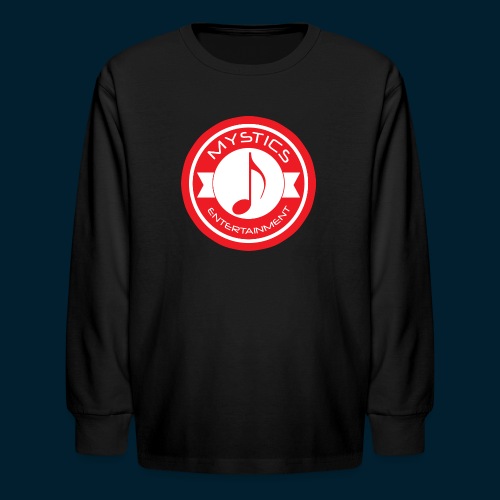 mystics_ent_red_logo - Kids' Long Sleeve T-Shirt