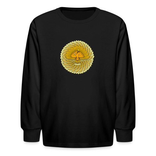 Farvahar Colorful Circle - Kids' Long Sleeve T-Shirt