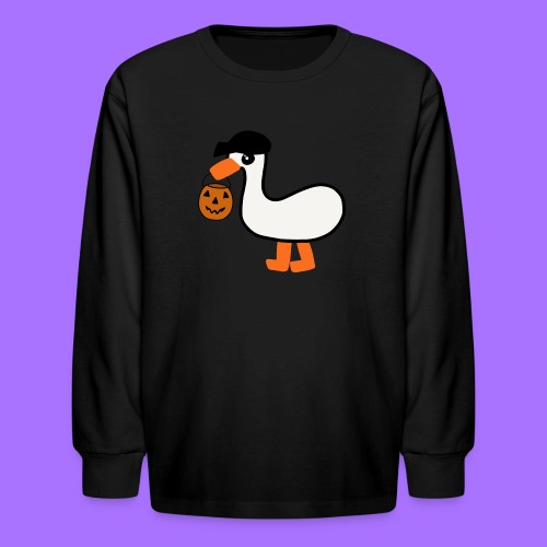 Emo Goose (Halloween 2021) - Kids' Long Sleeve T-Shirt
