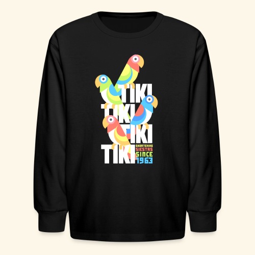 Tiki Room - Kids' Long Sleeve T-Shirt