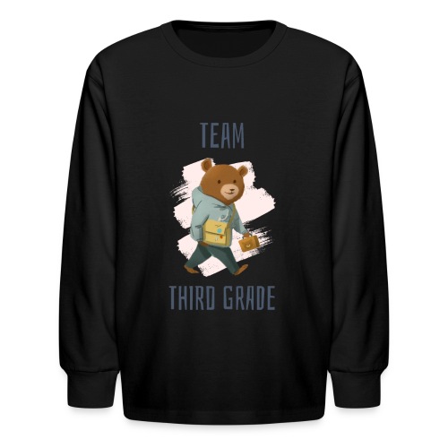 Team Third Grade - Kids' Long Sleeve T-Shirt