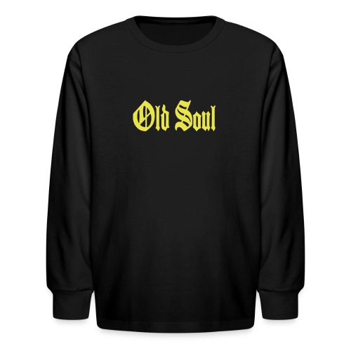 old Soul - Kids' Long Sleeve T-Shirt