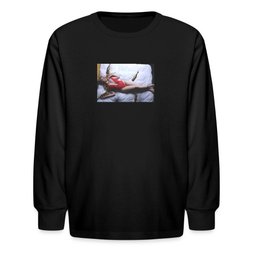 Laying in Paradise - Kids' Long Sleeve T-Shirt