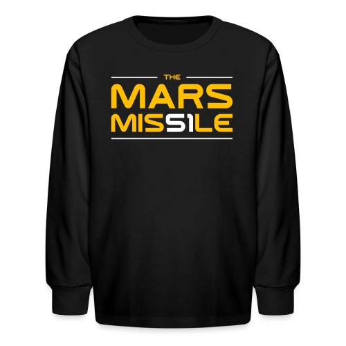 The Mars Missile - Kids' Long Sleeve T-Shirt