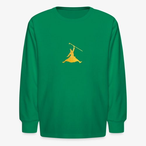 Jeeta Jordan Gold - Kids' Long Sleeve T-Shirt