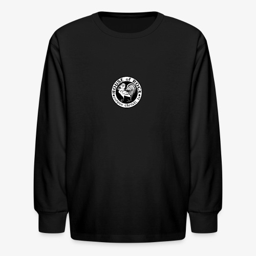 House of Rock round logo - Kids' Long Sleeve T-Shirt