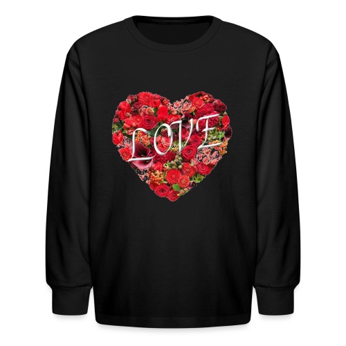 VALENTINES DAY GRAPHIC 9 - Kids' Long Sleeve T-Shirt