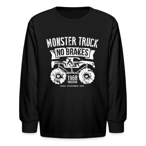 monstertruck monster truck offroad off road - Kids' Long Sleeve T-Shirt