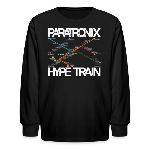 Paratronix Train Stations - Kids' Long Sleeve T-Shirt