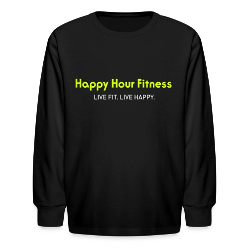 HHF_logotypeandtag - Kids' Long Sleeve T-Shirt