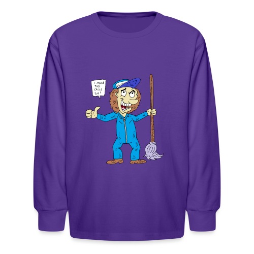 Dwight Makes The Calls Go - Kids' Long Sleeve T-Shirt