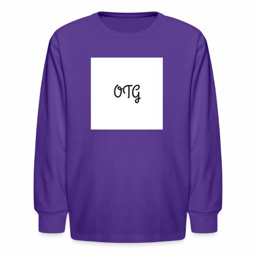 OTG - MILK - Kids' Long Sleeve T-Shirt