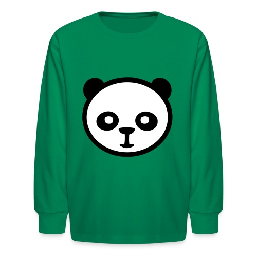 Panda bear, Big panda, Giant panda, Bamboo bear - Kids' Long Sleeve T-Shirt