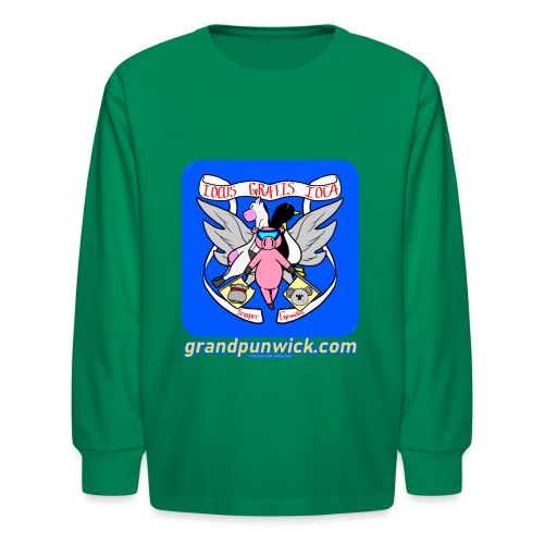 Grand Punwick Crest - Kids' Long Sleeve T-Shirt
