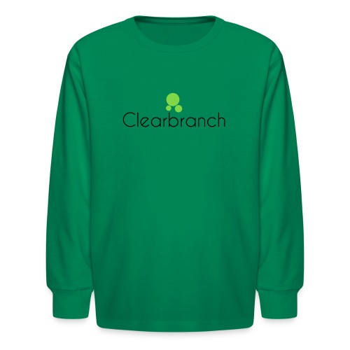Clearbranch Full Logo - Kids' Long Sleeve T-Shirt