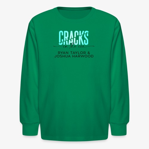 Cracks in the Ice Title Black - Kids' Long Sleeve T-Shirt