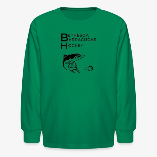 BBH Series Large Black Logo - Kids' Long Sleeve T-Shirt