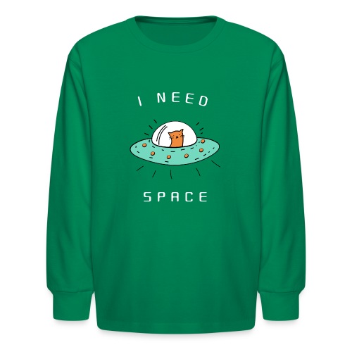 I Need Space - Kids' Long Sleeve T-Shirt