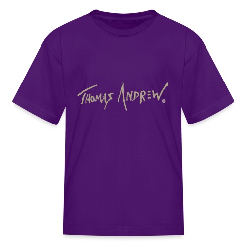 Thomas Andrew Signature_d - Kids' T-Shirt