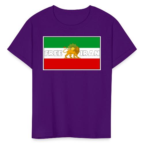 Free Iran For Ever - Kids' T-Shirt