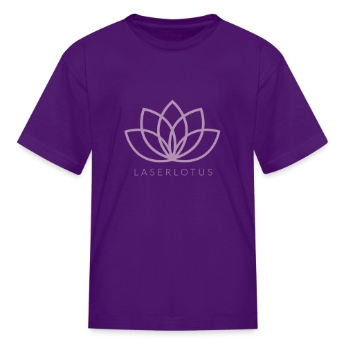 laser lotus - Kids' T-Shirt